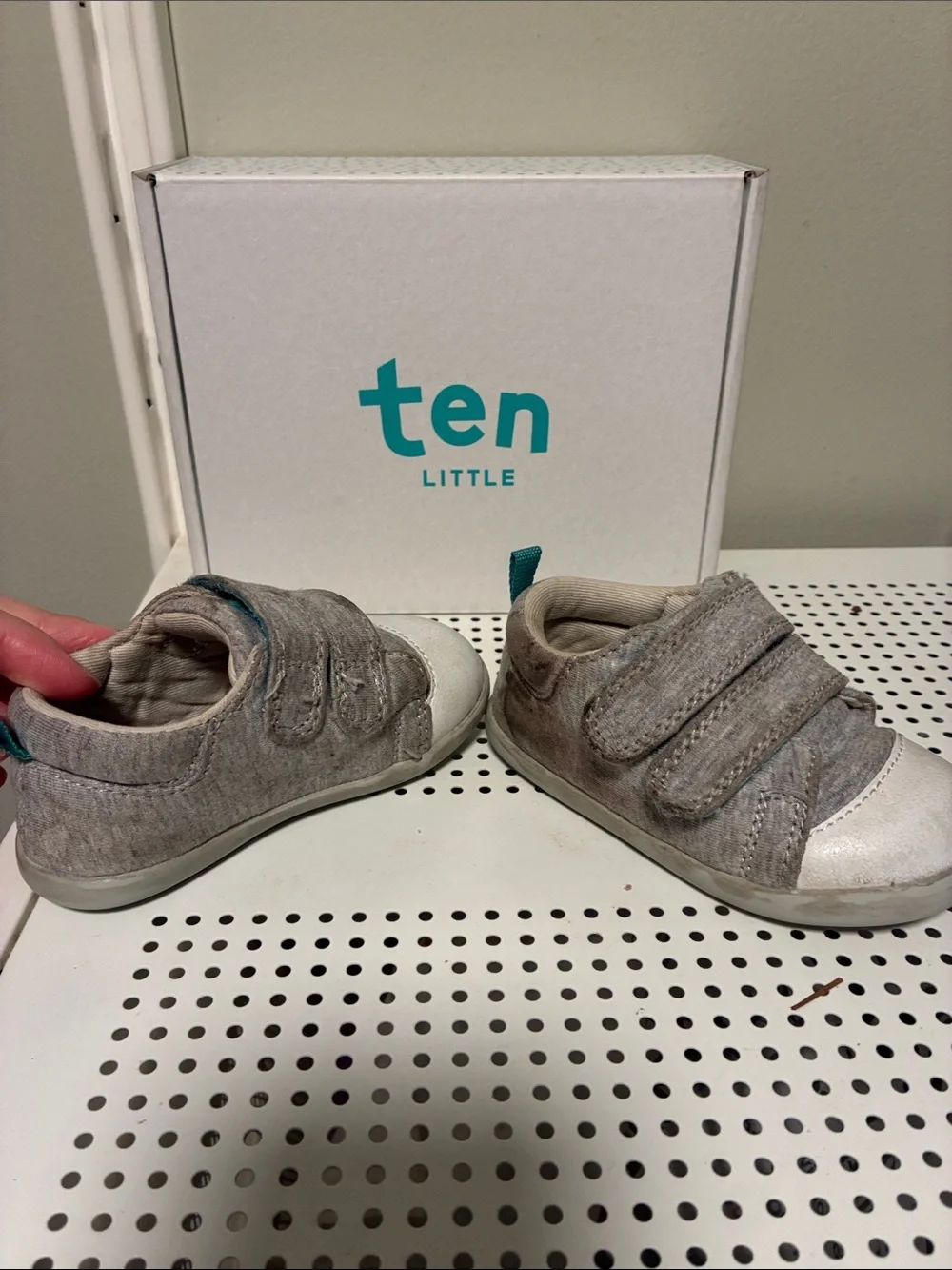 Ten Little Toddler First Walker Hook-and-Loop Shoes (5)